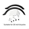 Parafanghi Anteriori Posteriori per Mountain Bike Accessori Ciclismo 14 pollici V