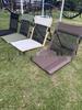 Breathable Mesh Folding Aluminum Camping Chair with Extended Backrest