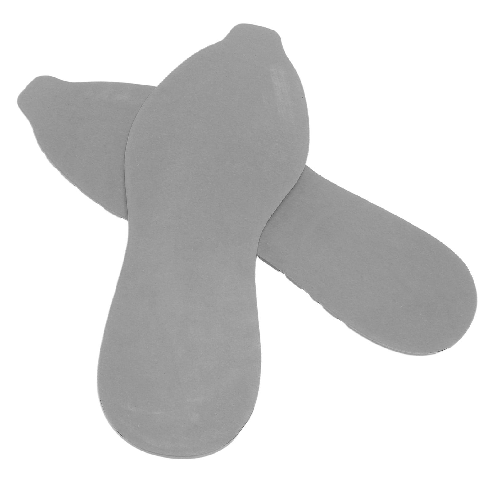 1 Paar Antislip Schoenzool V-patroon Rubberen Basketbal Vervangingsplaat Slijtvastheid Zool Reparatiepleister voor Maat 4144 gray