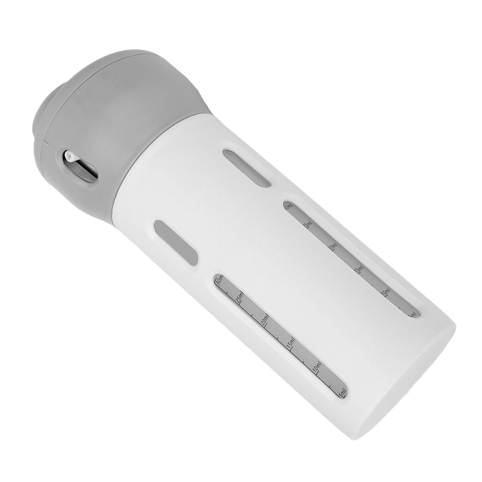 

4 в 1 дорожный дозатор герметичный многоразовый портативный дорожный контейнер с наклейкой для духов серый