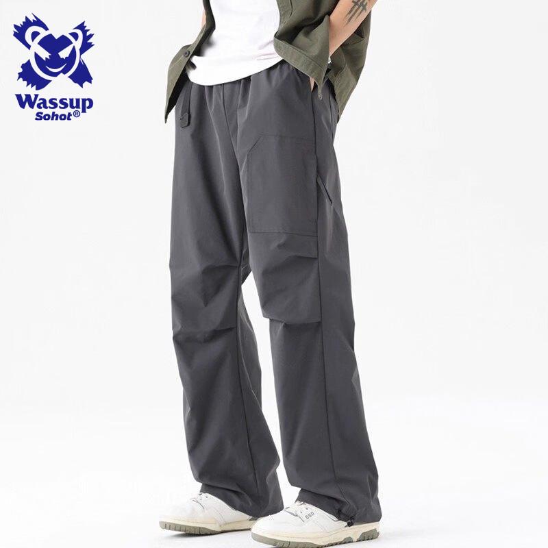 Wassup Sohot Men's Techwear Outdoor Cargo Pants
