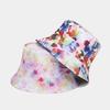 Summer Sun Hat, Men'S And Women'S Small Floral Pattern Double-Sided Fisherman Hat, Beach Travel Outdoor Fisherman Hat