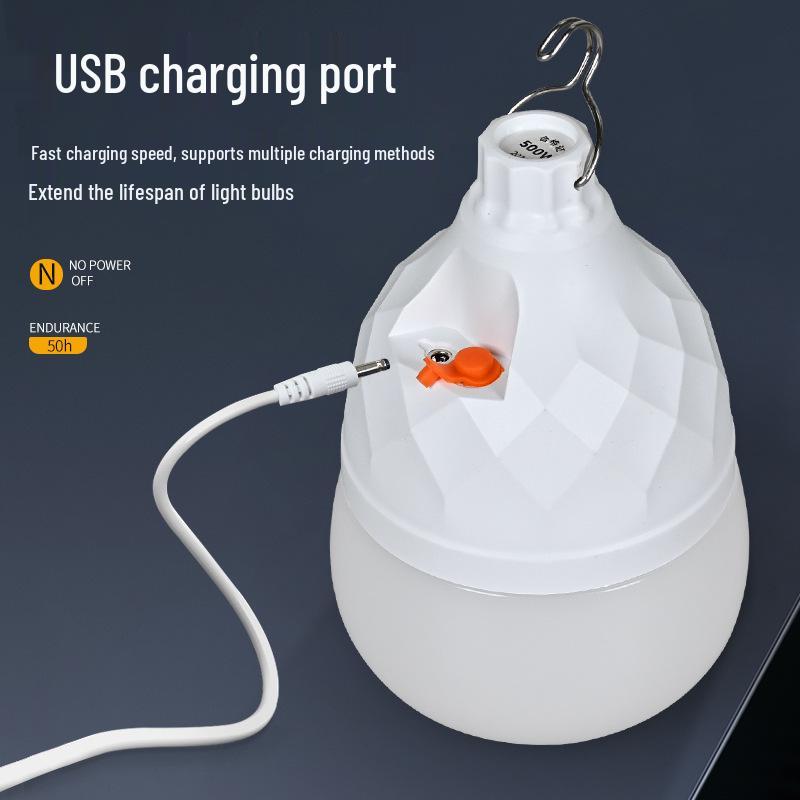 Rechargeable LED Camping Lantern: Super Bright, Long Battery Life for Tent & Tarp Lighting