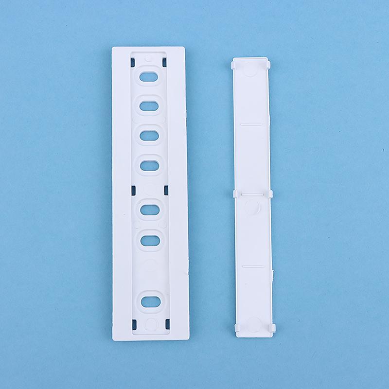1 Set Universelle Eingebettete Kühlschrank-Gleitschiene Für Kühlschranktür-Gleitschiene Montagekit Kühlschranktür-Führung Bewegliche Gleitschiene