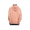 Adidas Originals Solid Color Bear Logo Patch Hoodie Unisex Hoodies Pink HJ7820