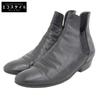 COMMEdesGARCONS Leather Side Gore Boots Shoes Women's Black Size 22 Shoes 22 blackUsed
