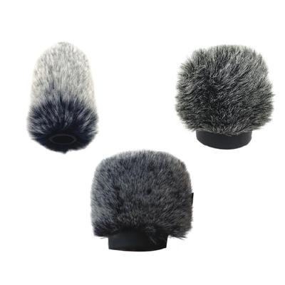 Portable Microphones Windscreen Furry Sleeve Cover for Rode Go II Clear Sound Capture In Harsh Environment
