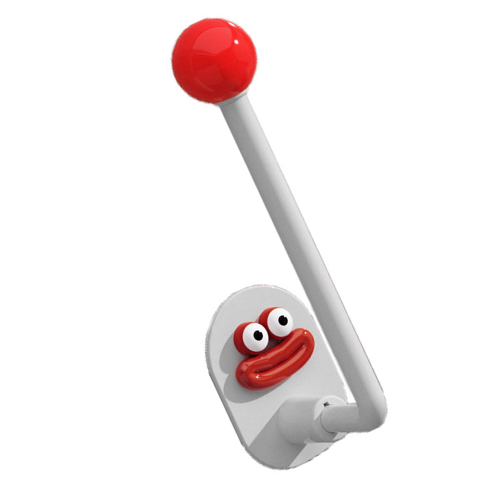 

Настенные органайзеры для аксессуаров для волос без сверления для ванной комнаты с крючком и отделениями для ежедневного использования красный