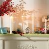 2sets Glass Hurricane Candle Holders Bulk Open Ended Glass Candleholder Tube Shape Bottomless and Taper Clear Candlestick Holders