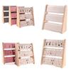 Versatile Necklace Arrangement Shelves Elegant Wood Jewelry Display Stand Practical Jewelry Pendant Storage Holder Rack
