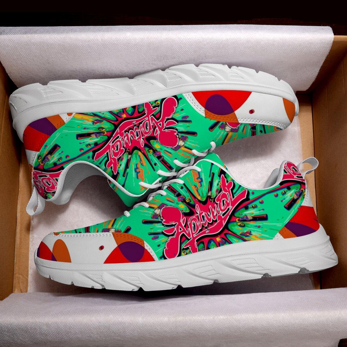 

YRZL Gym Shoes for Men Lightweight Athletic Training Sneakers Non Slip Comfortable Walking Shoes for Outdoor Sports Skate Shoes 44 зелёный