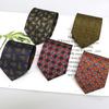 9cm Bedruckte Herrenkrawatte, Business Casual Britische Anzugkrawatte