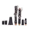 ABS 17 Key Clarinet Bb Flat with Carry Case Gloves Cleaning Cloth Mini Screwdriver Reed Case 10pcs Reeds Woodwind
