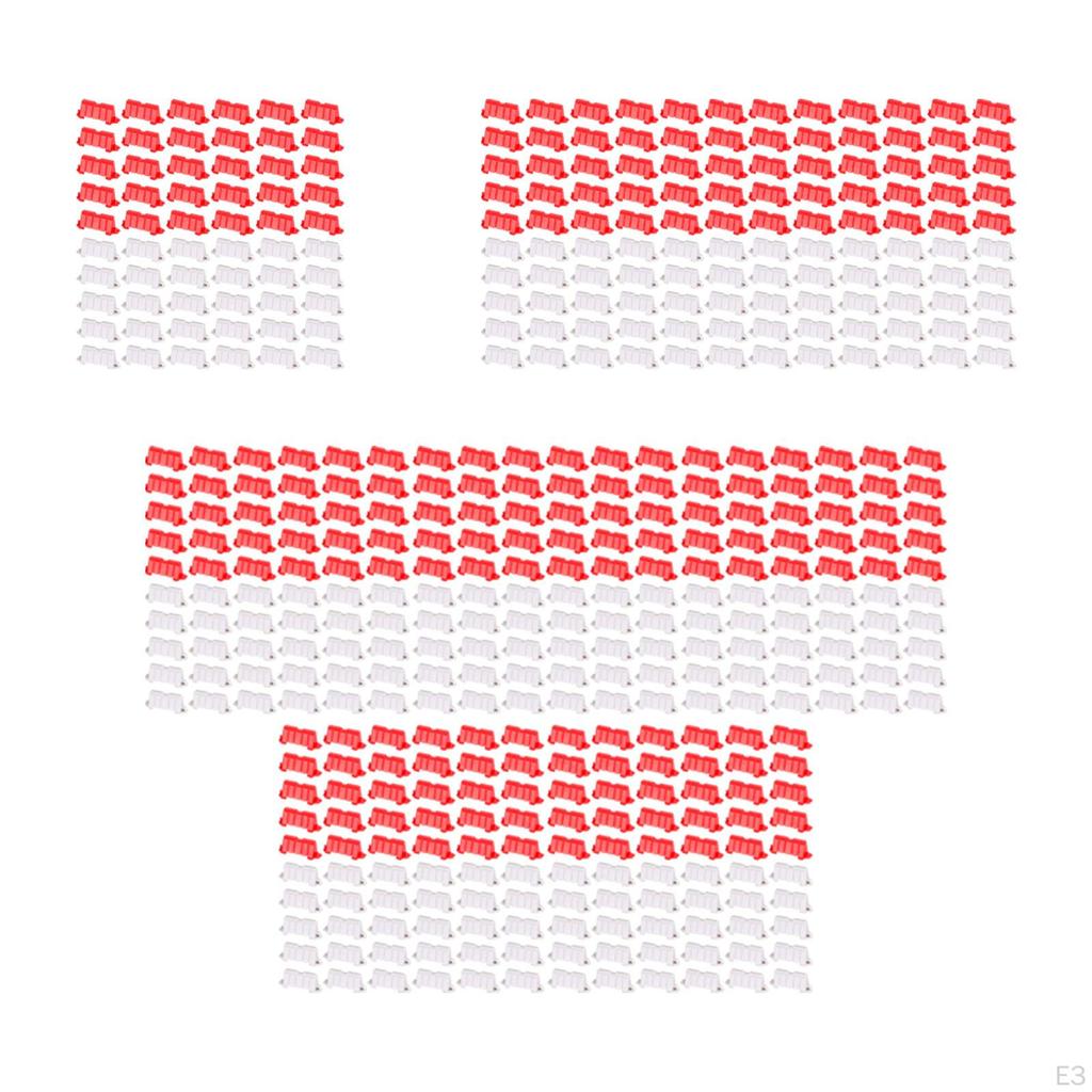 DIY Interlocking Race Adjustable Road Barriers for 1/14 To 1/28 Scale RC Models