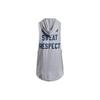 Under Armour Logo Print Sleeveless Hooded Sports Vest Men Tops Heather-Grey 1376939-035