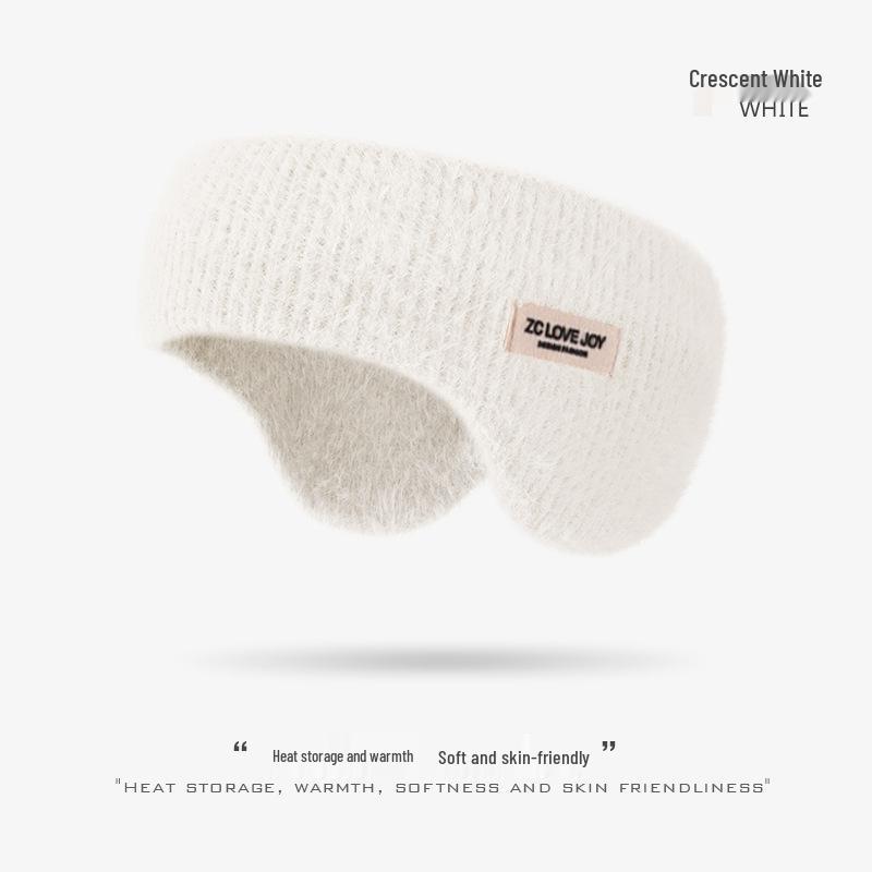 Autumn & Winter Faux Mink Fur Earmuffs: Windproof & Coldproof Headband for Cycling, Outdoor Sports, Sleep & Postpartum Warmth