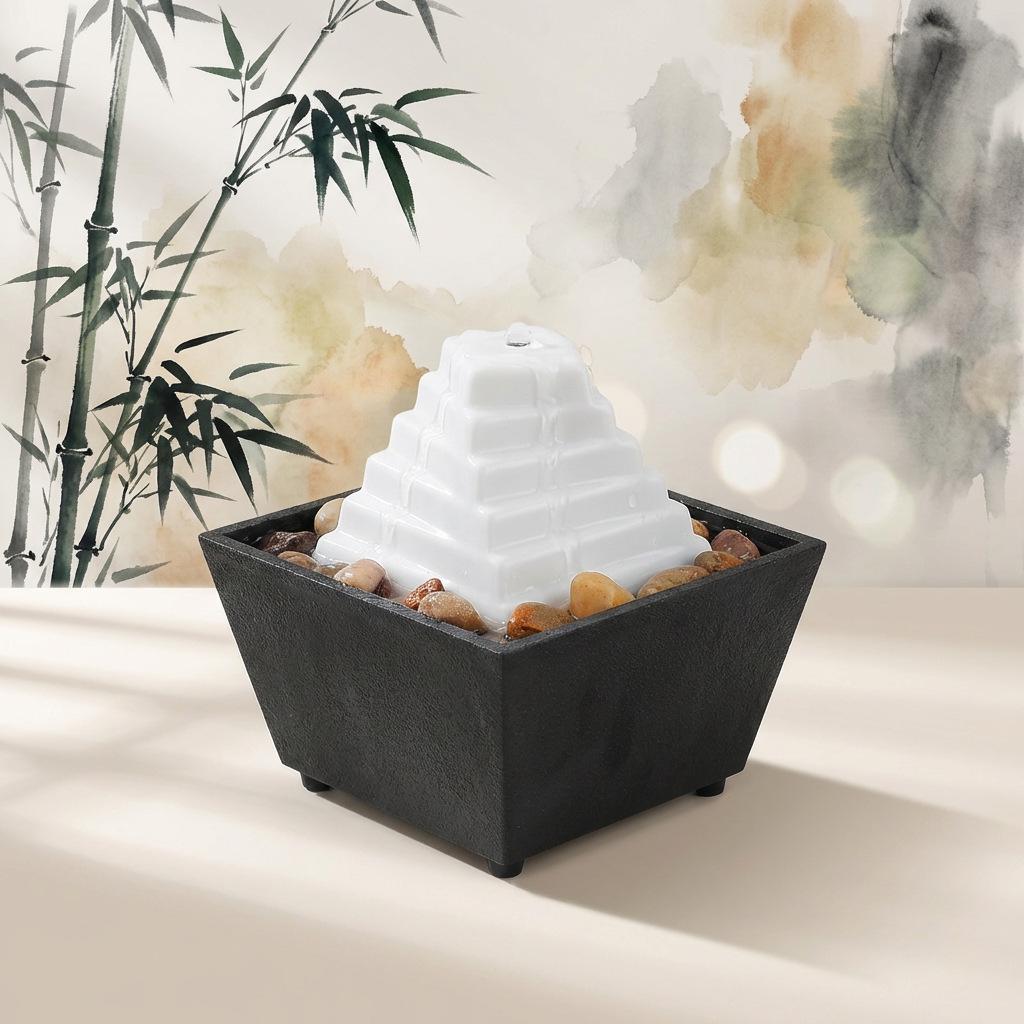 Desktop Water Fountain: Wealth-Attracting Home & Office Decoration