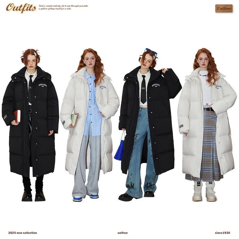 unifree Unisex Extreme Warm Over-the-Knee Down Parka