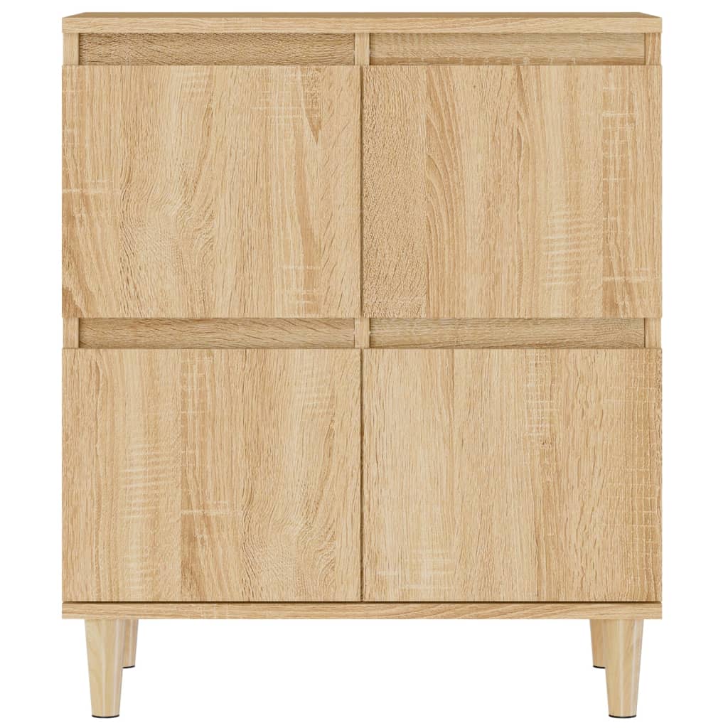 Vidaxl Chest of Drawers, Sonoma Oak, 60X35X70 Cm, Wood-Based Material