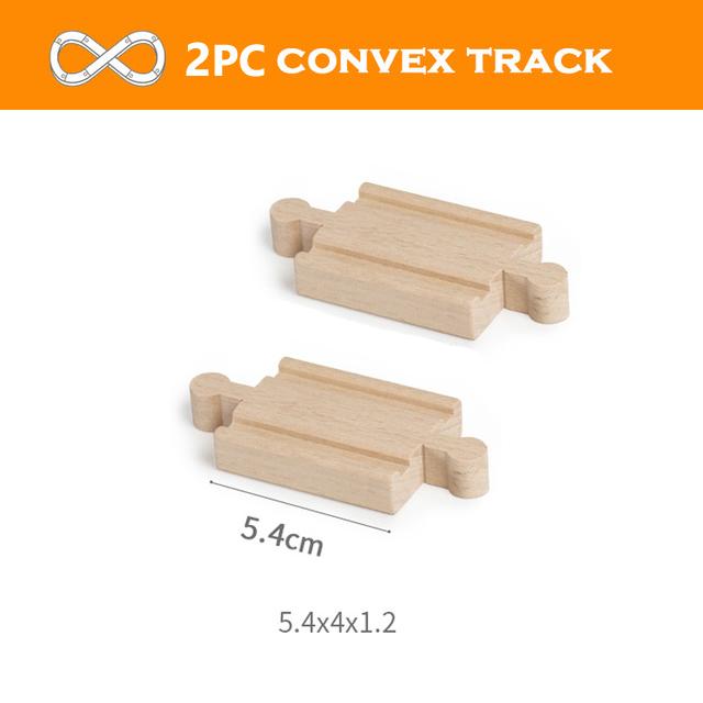 Pista Ferroviaria in Legno Giocattoli Ferroviari da Corsa Tutti i Tipi Accessori per Pista in Legno Adatti per Piste in Legno Biro Giocattoli per Bambini Regalo
