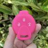 Silicone Car Key Case Rubber Cover Shell Protector for Mercedes Benz Smart Fortwo Crossblade K City Cabrio Keychain Accessories