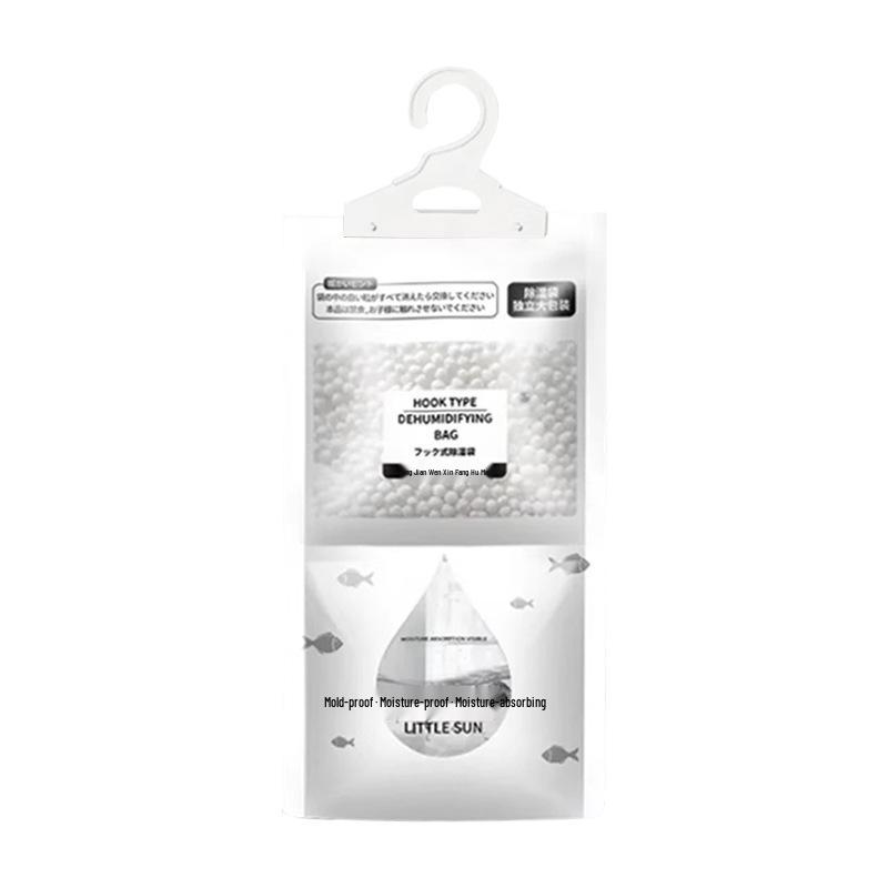 **Большой подвесной мешок-осушитель** - Поглотитель влаги для общежития, Предотвращение плесени и грибка, Подвесной бытовой осушитель