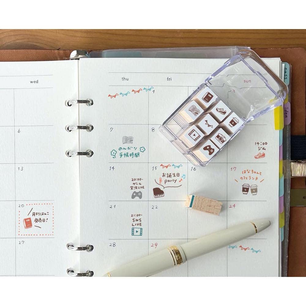 Beverly Dagbok Dagbok Mine Stempler, Hanko, Tilbehør, Kjæreste, Tid, TSW-111