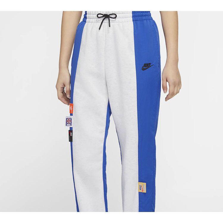 Nike Dámské tepláky joggerové šité Šedé Modré CJ2049-051