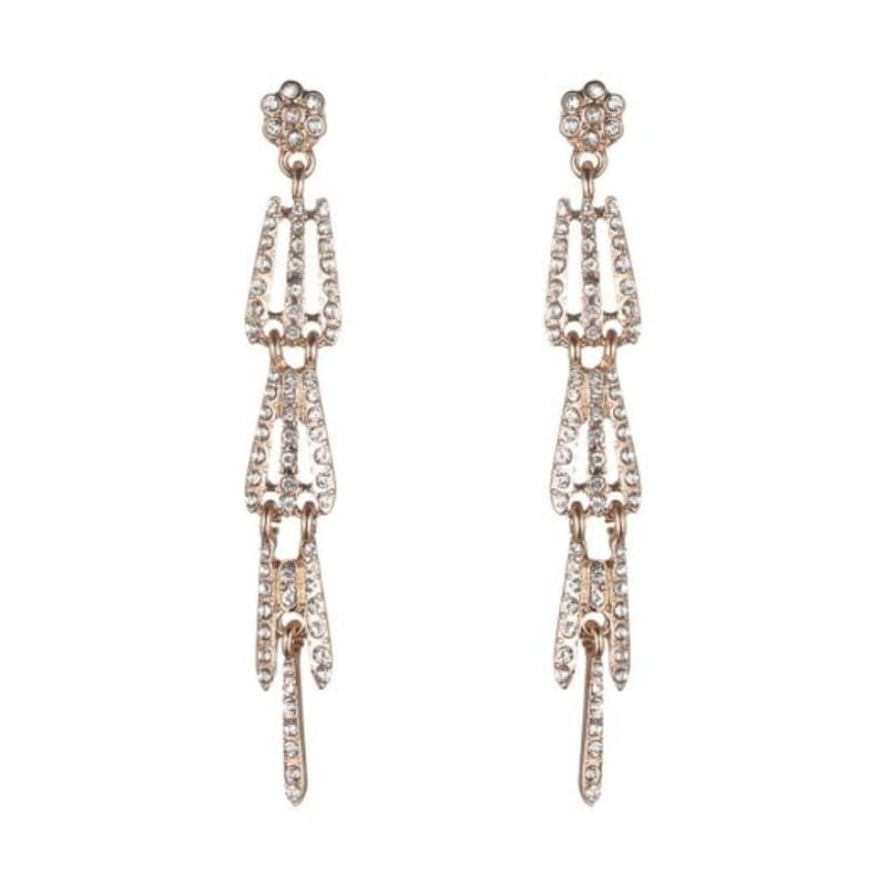 

jamieandbell caer line earrings SILVER