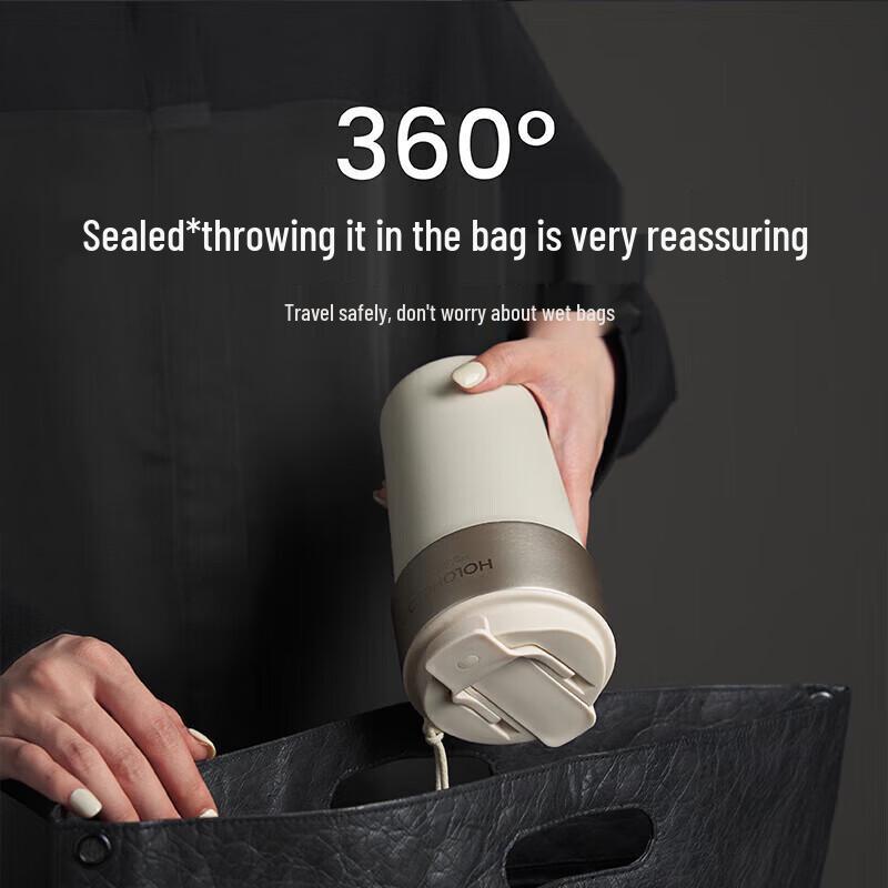 HOLOHOLO Izolovaný hrnek na kávu s keramickou vložkou, 500 ml