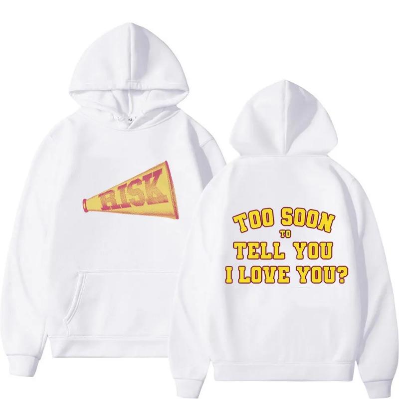 

Худи Gracie Abrams Risk Too Soon To Tell You Мужские Женские Модные Толстовки Зимний Флисовый Пуловер Уличная Одежда 3XL