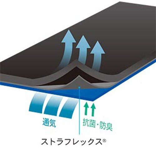 ZAMST A1 Ankle Support for All Sports, Basketball, Volleyball, Tennis, Ankle Support, Size L, Left Foot, Black, 370813