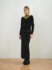 Reply Seamless Rib Top_Black