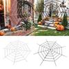 150/250cm Schwarz Weiß Spinnennetz Riesiges Dehnbares Spinnennetz Für Haus Bar Garten Spukhaus Horror Requisiten Halloween Party Dekoration