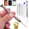 Multifunctional Leather Sewing Awl Set Handmade Leather Sewing Tools  for Shoes and Leather Repairs