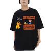 The Duck Song Got Any Grapes Rolig Meme T-shirts Herr Dam Mode Sommar Kortärmad Lös Avslappnad Harajuku T-shirts Streetwear