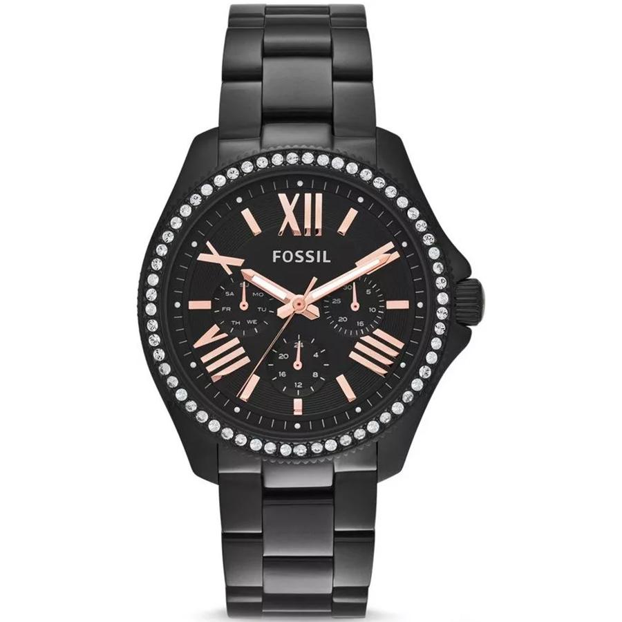 

Женские кварцевые часы-хронограф, розовый циферблат, ремешок из нержавеющей стали, кварцевые часы высокого классаAM4522