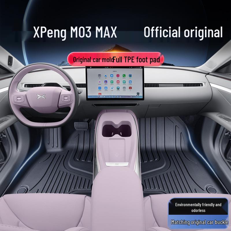Xiaopeng M03 MAX TPE25 Floor Mats & Modification Accessories Set