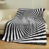 Hypnotic Spiral Pattern print blanket soft and cozy perfect for the living room bed sofa or a nap,gift