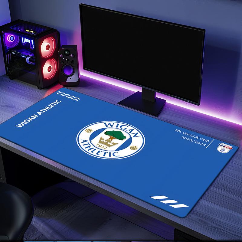 Athletic League  Mouse Pad, Rubber Base, Mouse Pad for Gamers and Office Use, Gaming Desk , Easy To Clean Mat Christmas fan gifts