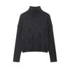 Z European Style 2025 Women's Fashion Soft Stand Collar Knitwear