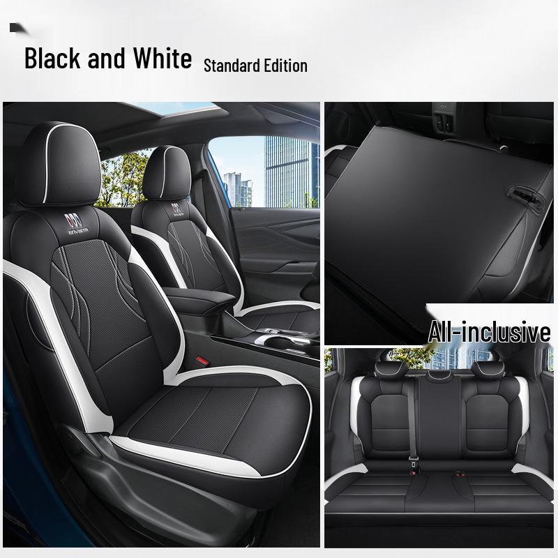2024 Universal Full Leather Car Seat Cushion for Buick - Four-Season Use