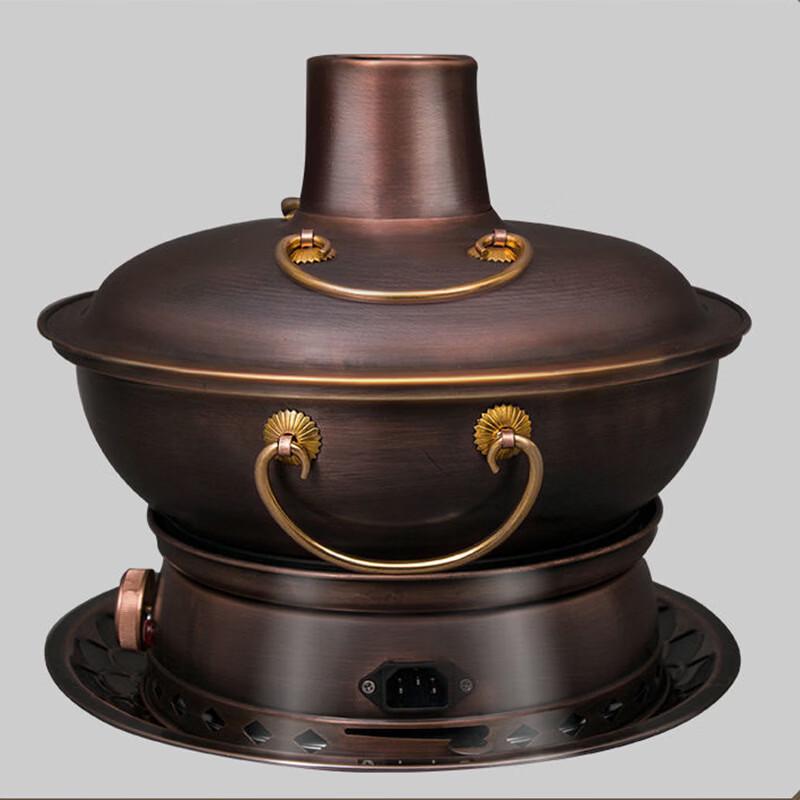 Old Beijing Dual-Use Copper Hot Pot