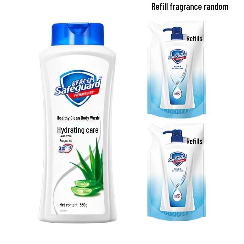 

Safeguard Aloe Vera Moisturizing Body Wash Set
