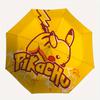 Pikachu Electric Automatic Folding Umbrella, 8 Ribs for All-Season Use, Portable for Travel & Outdoor Activities a0819085
