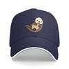 Otter Baseball Caps Snapback Fashion Baseball Hats Breathable Casual Casquette Outdoor Unisex