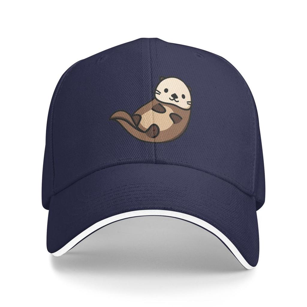 Otter Baseball Caps Snapback Fashion Baseball Hats Breathable Casual Casquette Outdoor Unisex