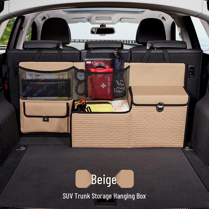 Car Trunk Organizer Hanging Storage Bag for SUV and Seat Back
