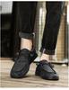 Mocassini da Uomo in Tela Extra Large - Slip-on Casual per Tendenze Transfrontaliere.