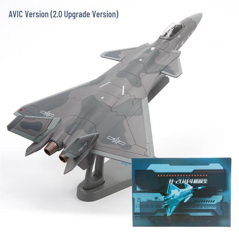 J-20 Alloy Fighter Jet Model